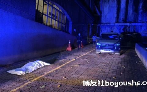 外籍男倒卧路中央遭汽车碾毙